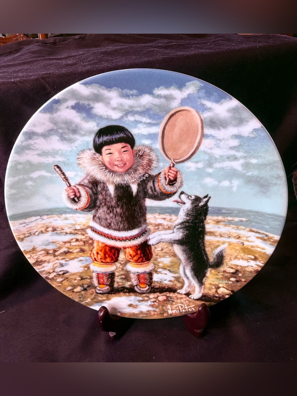 Nori Peter “Children of the North” collection; final plate in series.